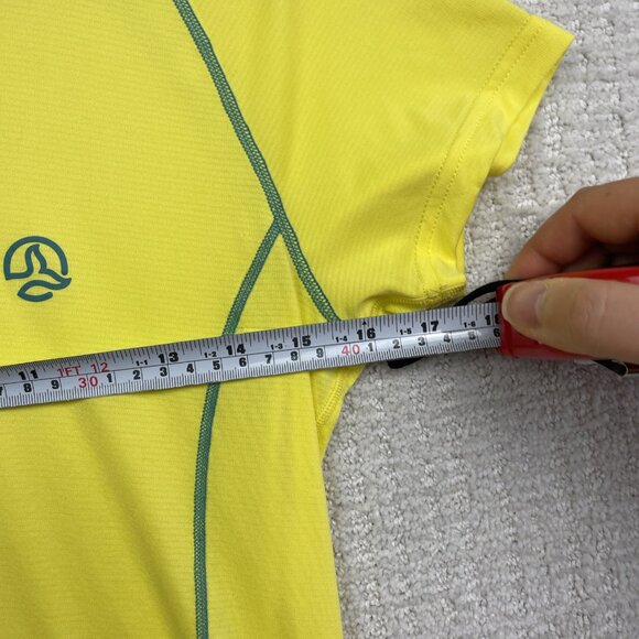 Ternua Women's Base Layer T-shirt Top Size Small US Yellow Active Wear Sports - Picture 10 of 16